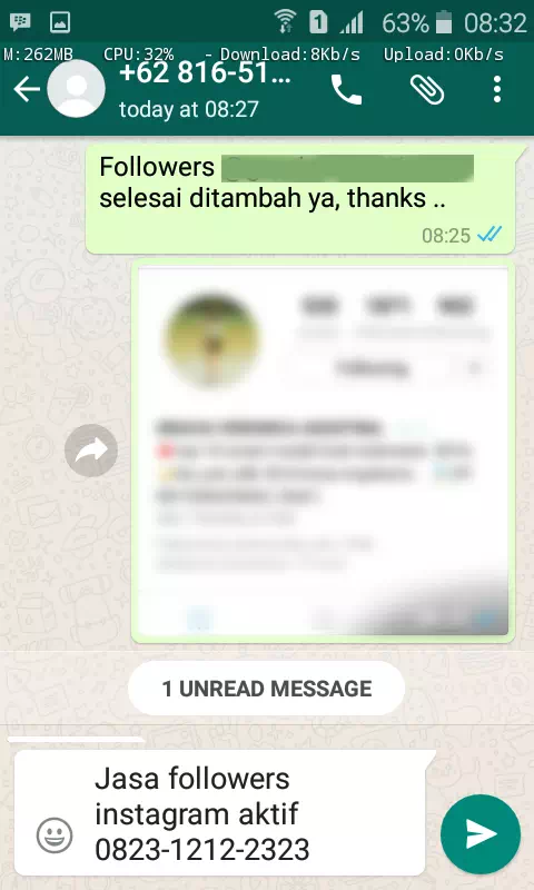 Review pelanggan tentang keamanan dan kecepatan jasa InstaIndo